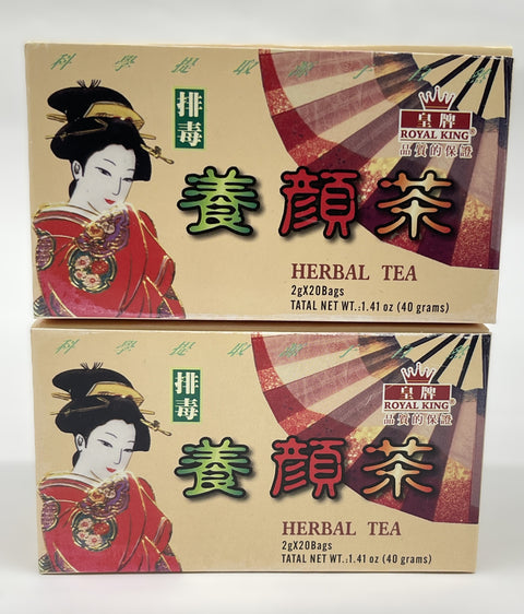 Royal King 養顔茶 Herbal Beauty Tea 2 Pack (20 bags Per bag)