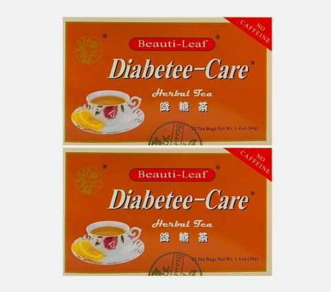 Beauti-Leaf Brand - Diabetee-Care Herbal Tea (No Caffine) 20 Tea Bags 1.05oz (Pack of 2)