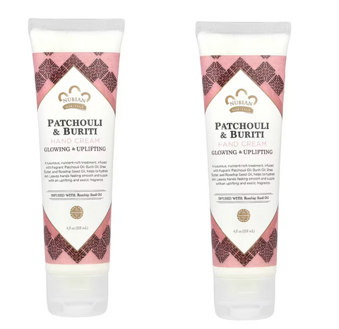Nubian Heritage Hand Cream 4fl oz (Pack of 2)