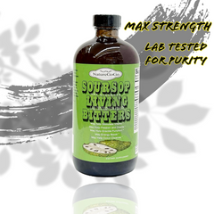 NatureGoGo Soursop Living Bitters 16oz - Max Strength