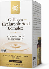 SOLGAR Collagen Hyaluronic Acid Complex - 30 Tablets