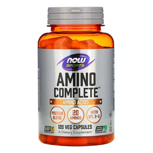 NOW Foods Amino Complete, 120 Capsules