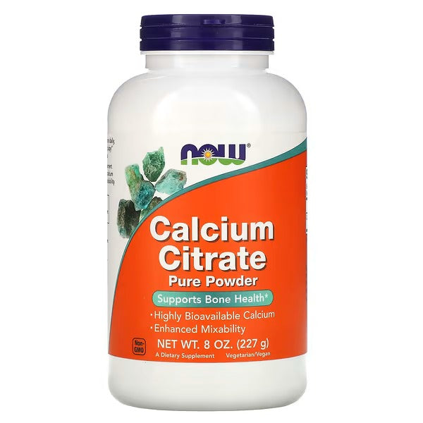 NOW Calcium Citrate, 8-Ounces