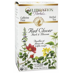 Celebration Herbals Red Clover Tea Bagged - 24 Tea Bags