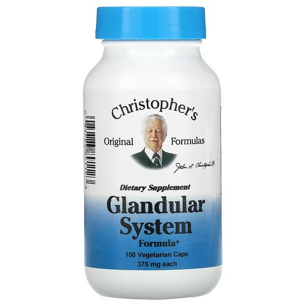 Dr Christopher's Formula Glandular System, 100 Count