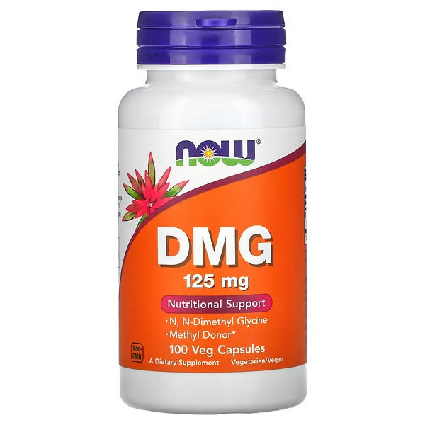 NOW Foods Dmg 125mg, 100 Capsules