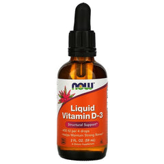 NOW Foods Liquid Vitamin D-3 2 Fl Oz