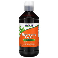 NOW Foods Elderberry Liquid Concentrate, 8-Ounce