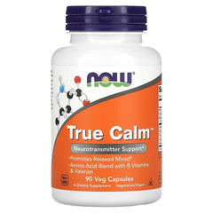 NOW Foods True Calm Amino Relaxer, 90 Capsules