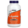 NOW Foods L-Lysine, 500 mg, 250 Capsules
