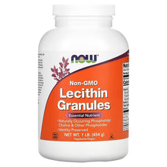 NOW Foods Lecithin Granules, NGE, 1 Pound (Pack of 2)