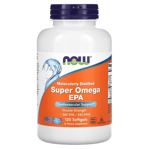 NOW Foods Super Omega EPA, 120 Softgels