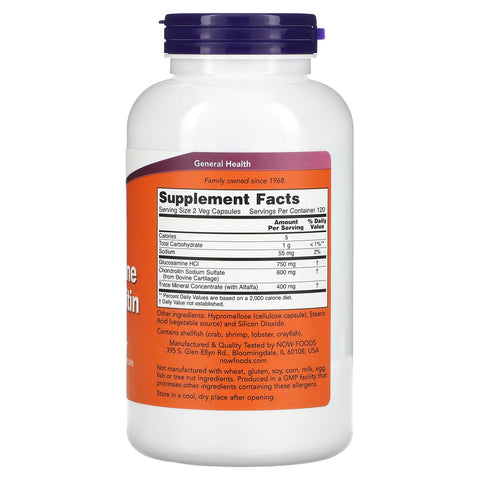 NOW Foods Glucosamine & Chondroitin