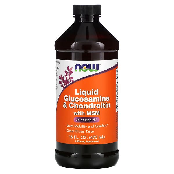 NOW Foods Liquid Glucosamine/Chondroitin, 16 Ounces