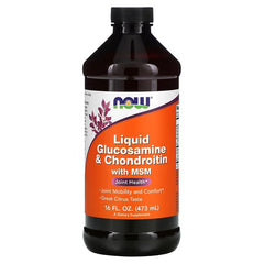 NOW Foods Liquid Glucosamine/Chondroitin, 16 Ounces