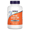NOW Foods, Cod Liver Oil, Double Strength, 650 mg, 250 Softgels