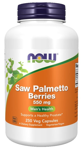 NOW Foods, SAW PALMETTO 550mg 100 CAPS