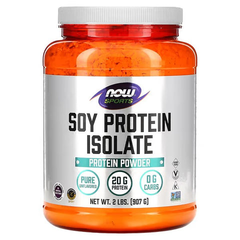 Now Foods, Soy Protein, Unflavored, 2 lbs (907 g)