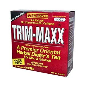 Body Breakthrough Trim-Maxx Herbal Dieter's Tea Cinnamon Stick - 60 Tea Bags
