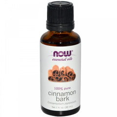 NOW Essential Oils 100% Pure Cinnamon Bark 1 fl oz