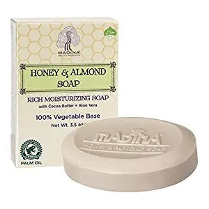 Madina Bar Soaps (Honey & Almond)
