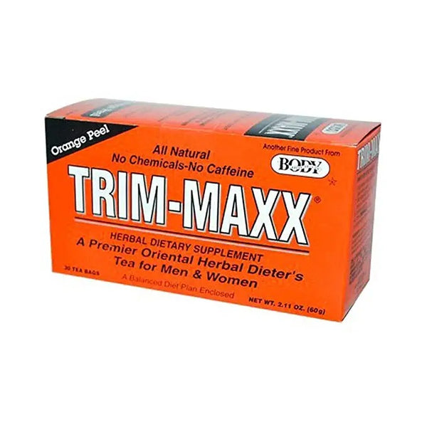 Body Breakthrough Trim-maxx Herbal Dieters Tea Orange - 30 Tea Bags, 30 Count