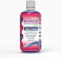 Wellgenix Balanced Essentials Liquid Nutritional Supplement, 32 Ounces - Very Berry