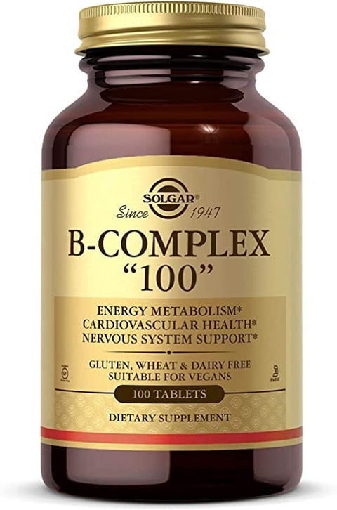 Solgar - B-Complex "100" Tablets 100 Count