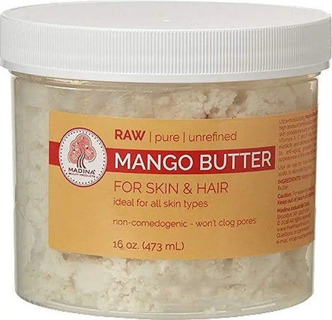 Madina 100% Raw Mango butter (16oz)