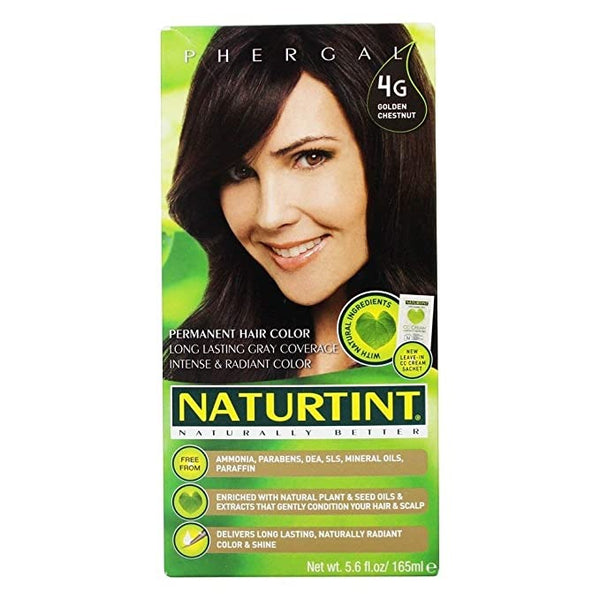 Naturtint, Permanent Hair Colorant, 4G Golden Chestnut, 5.28 fl oz (150 ml)