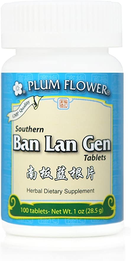 Plum Flower, Southern Ban Lan Gen, 100 tabs