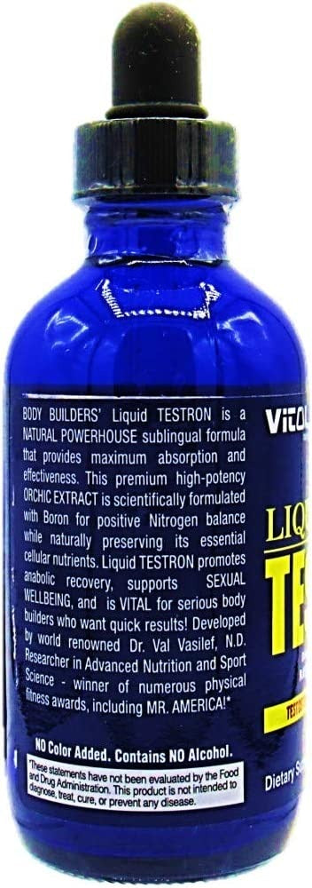 Vitol Body Builders Liquid Testron 4 fl oz