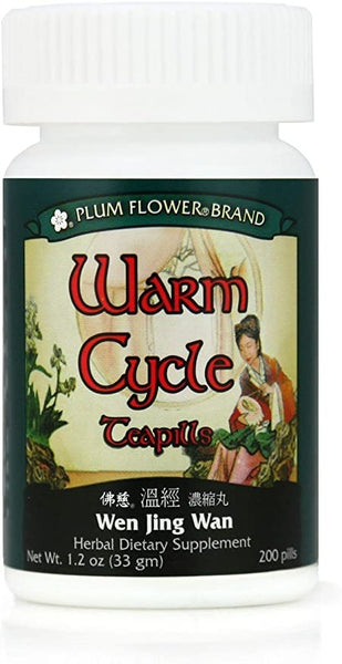 Warm Cycle Teapills Wen Jing Wan 200 ct