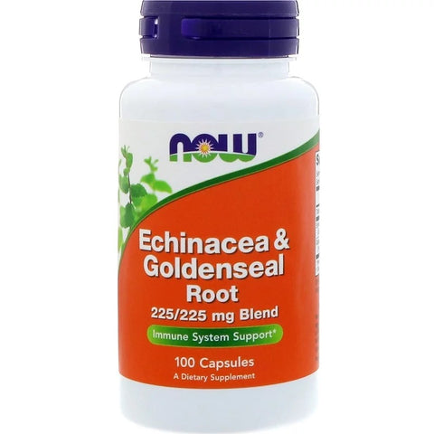 Now Foods, Echinacea & Goldenseal Root, 100 Capsules