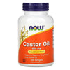 NOW Foods Castor Oil, 650 mg 120 softgels