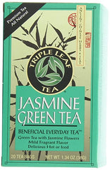 Triple Leaf Tea, Jasmine Green Tea, 20 Tea Bags