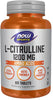 NOW Sports Nutrition, L-Citrulline, Extra Strength 1,200 mg, Amino Acid, 120 Tablets