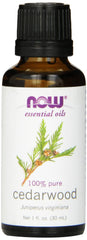 NOW Essential Oils 100% Pure Cedarwood 1 fl oz