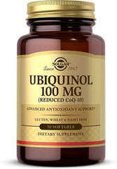 Solgar Ubiquinol Reduced CoQ-10 100 mg. 50 Softgels