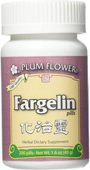 Fargelin Pills, Hua Zhi Ling Wan, 200 Pills, Plum Flower