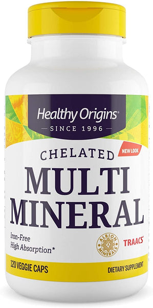 Healthy Origins Chelated Multi Mineral , 120 Veggie Caps