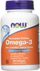 Now Foods Molecularly Distilled Omega-3 90 Softgel