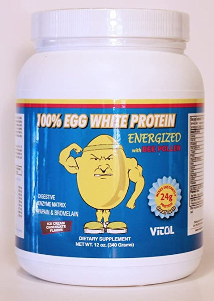 Vitol 100% Egg Protein 12oz Chocolate