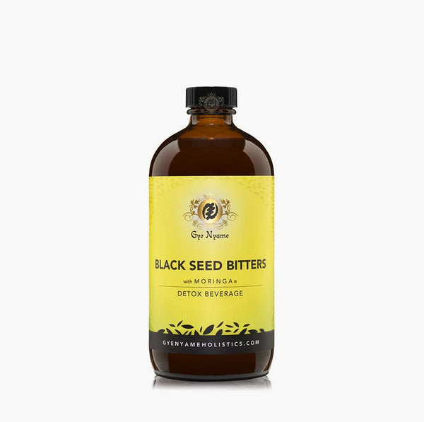 Gye Nyame Black Seed Bitters with Moringa 16 fl oz