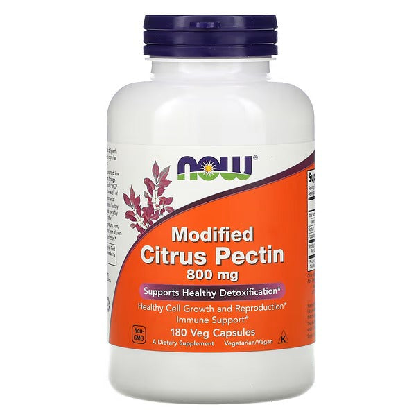 NOW Foods Modified Citrus Pectin 800 mg-180 Capsules