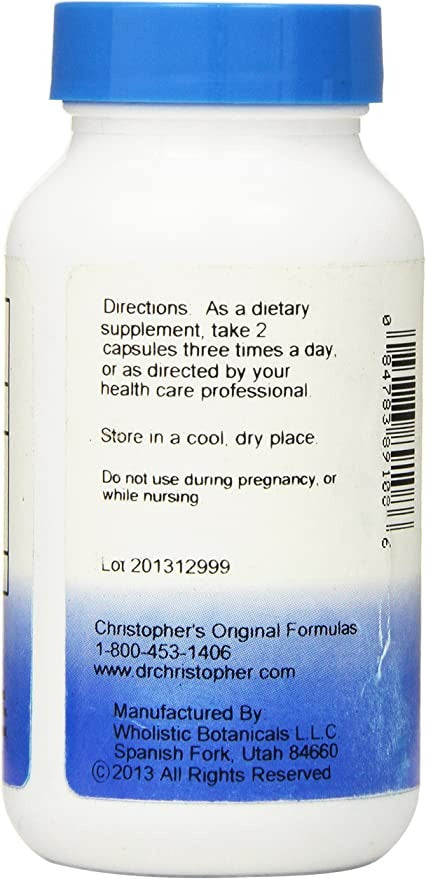 Dr Christopher's Formula Herbal Calcium Formula, 400 mg, 100 Count