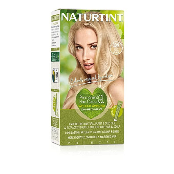 Naturtint, Permanent Hair Color, 10N Light Dawn Blonde, 5.28 fl oz (150 ml)