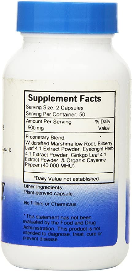 Dr Christopher's Formula Bilberry Eye, 100 Count