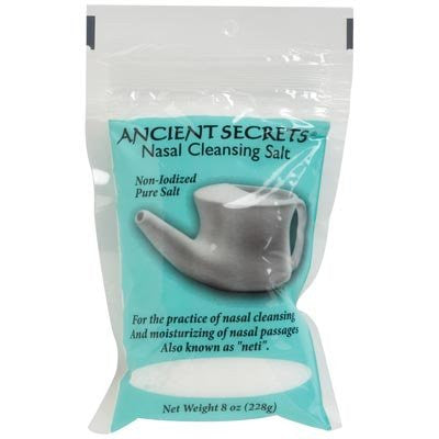 Ancient Secrets Nasal Cleansing Pot Salt - Bag, 8 Ounce