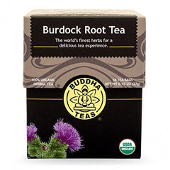 Burdock Root Tea - Organic Herbs - 18 Bleach Free Tea Bags